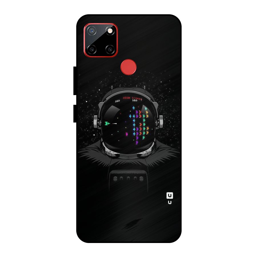 Gamer Head Metal Back Case for Realme C12