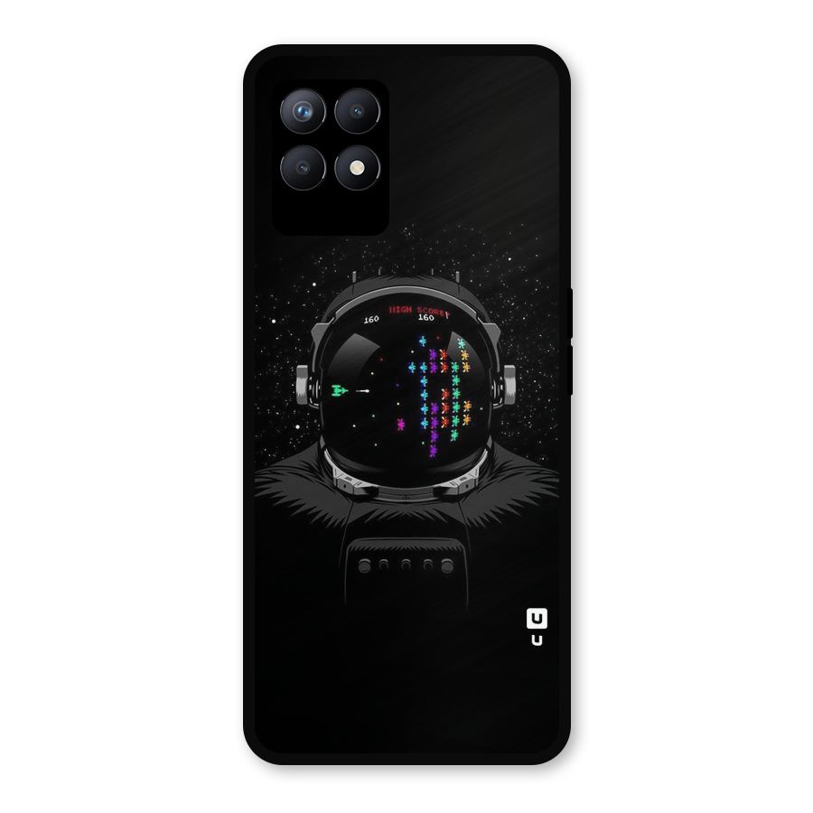 Gamer Head Metal Back Case for Realme Narzo 50