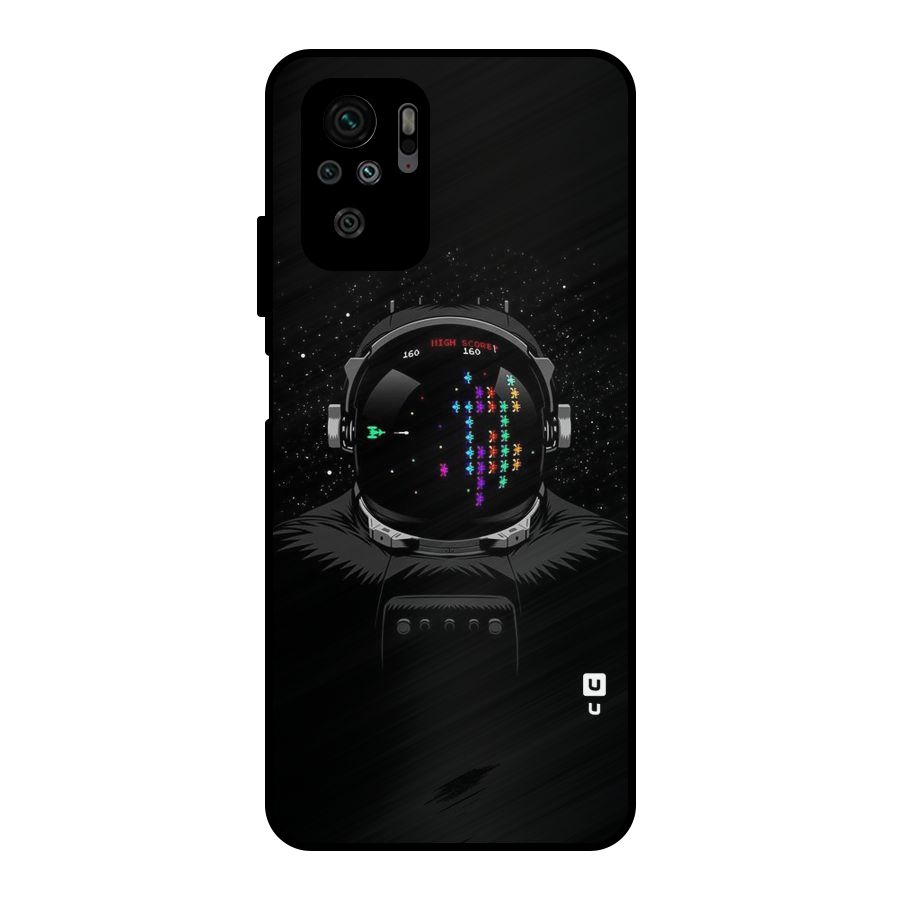 Gamer Head Metal Back Case for Redmi Note 10S