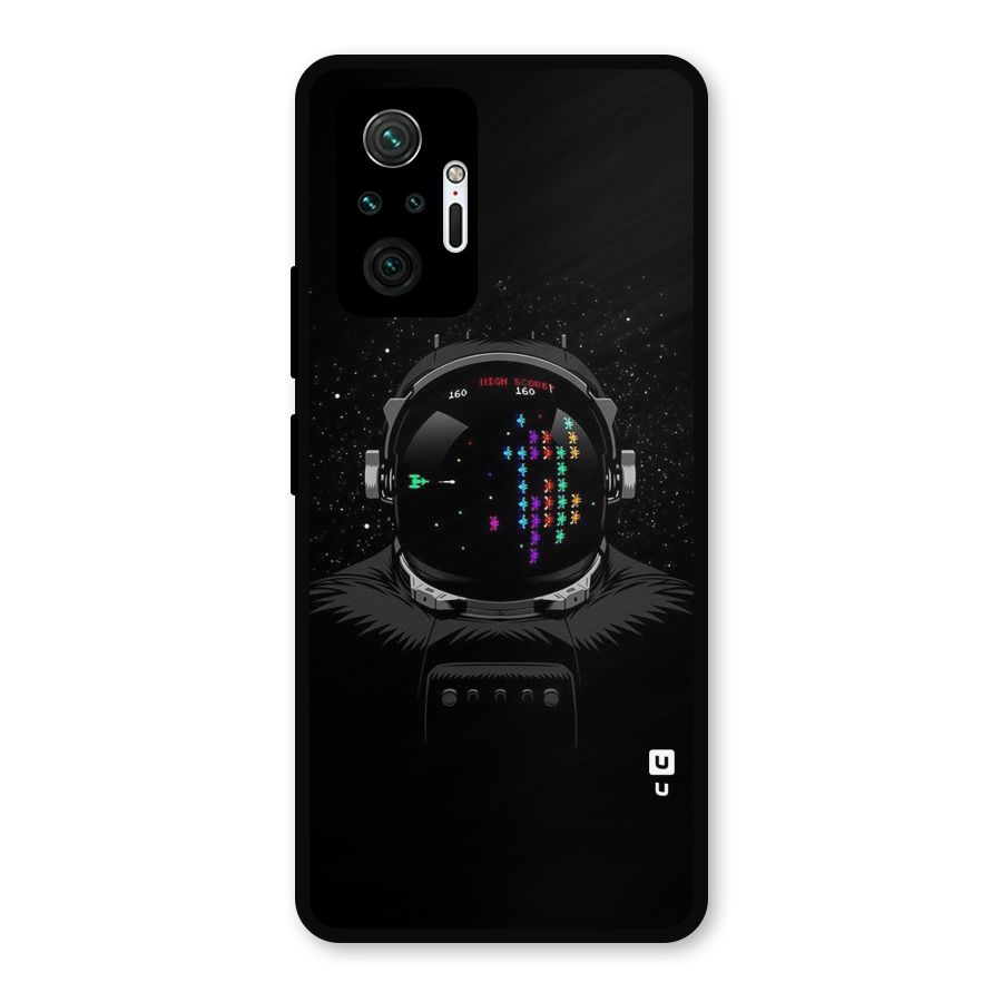 Gamer Head Metal Back Case for Redmi Note 10 Pro Max