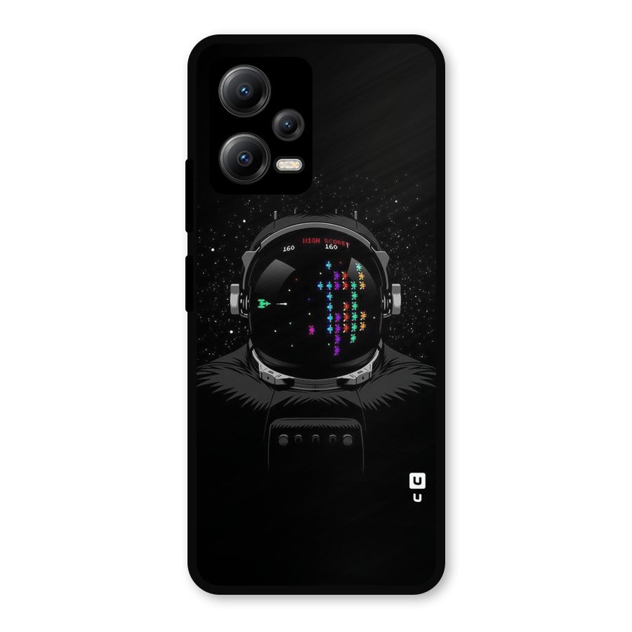 Gamer Head Metal Back Case for Redmi Note 12 5G