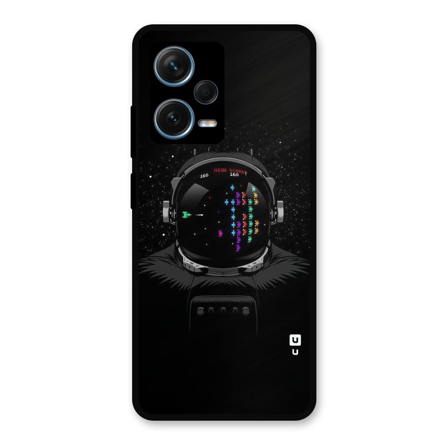 Gamer Head Metal Back Case for Redmi Note 12 Pro Plus 5G