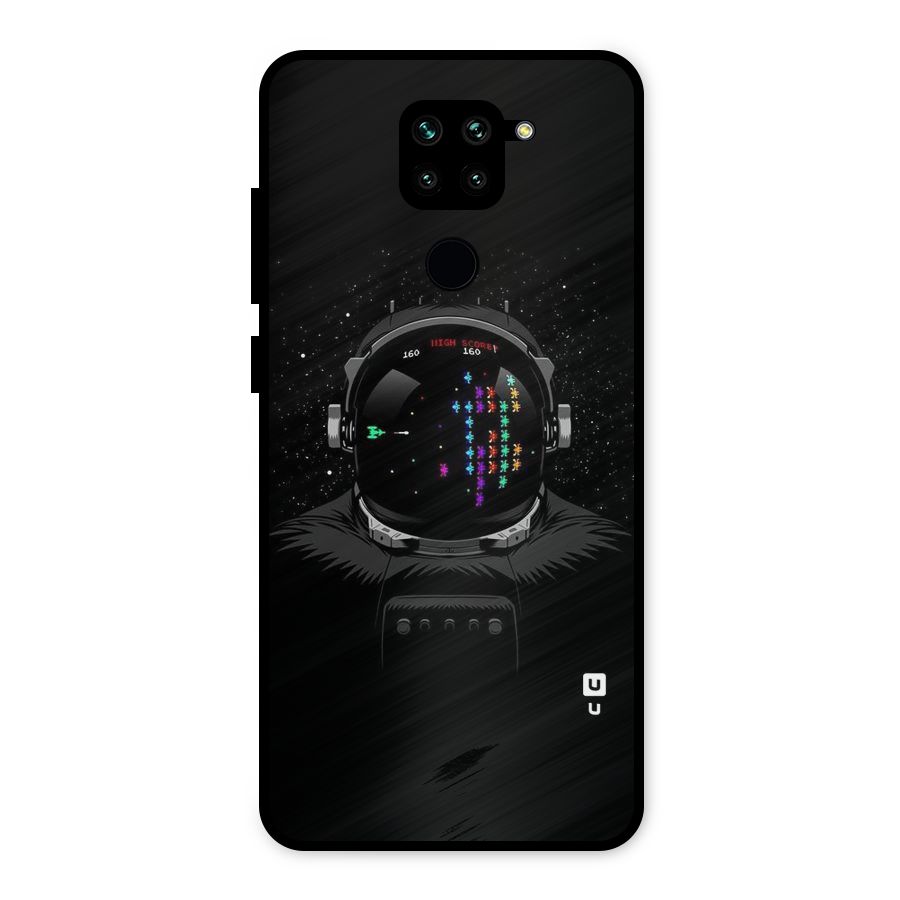 Gamer Head Metal Back Case for Redmi Note 9