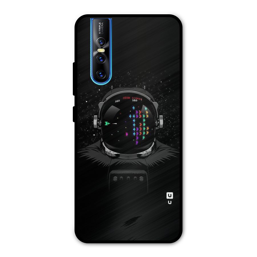 Gamer Head Metal Back Case for Vivo V15 Pro