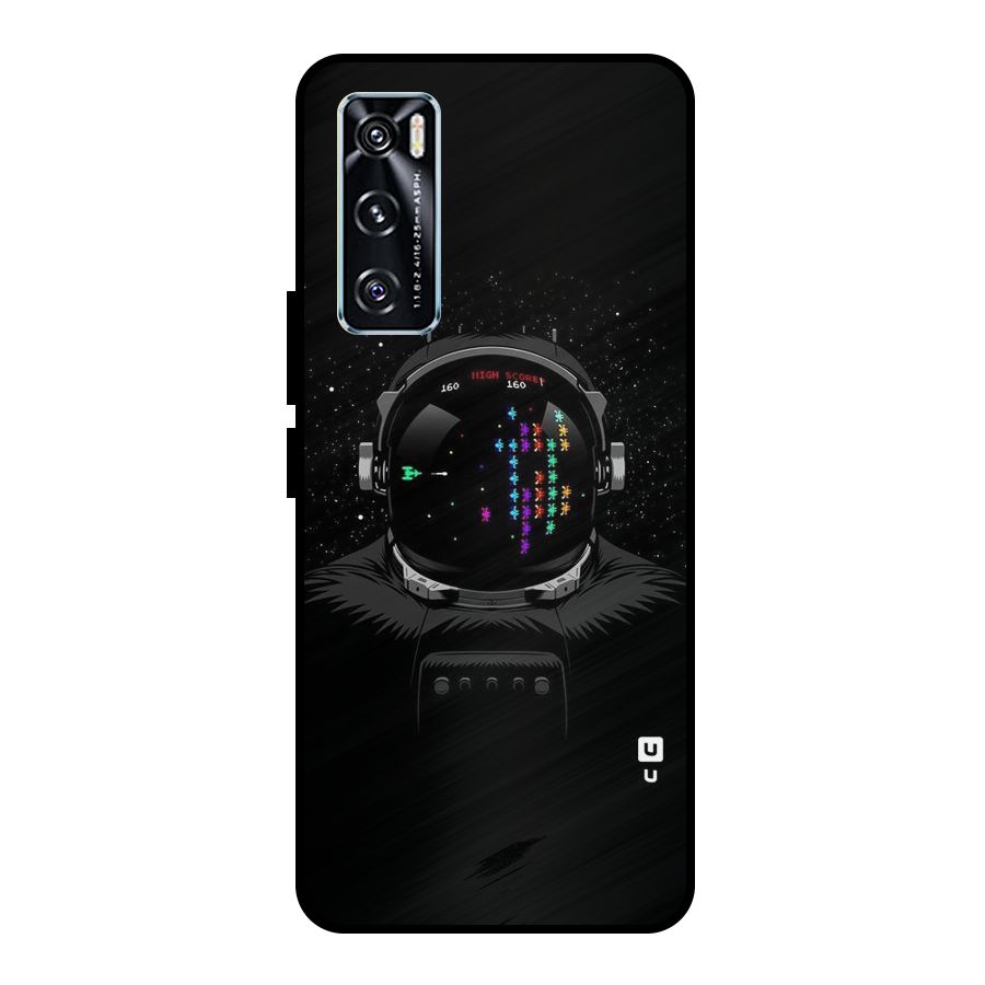 Gamer Head Metal Back Case for Vivo V20 SE