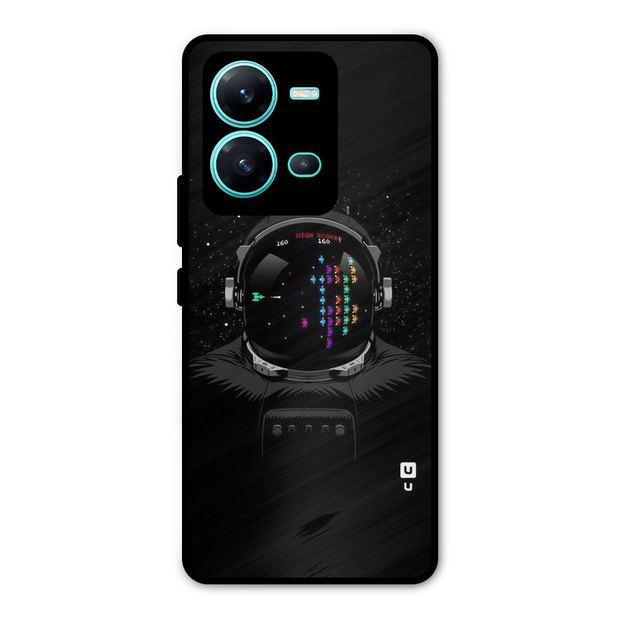 Gamer Head Metal Back Case for Vivo V25