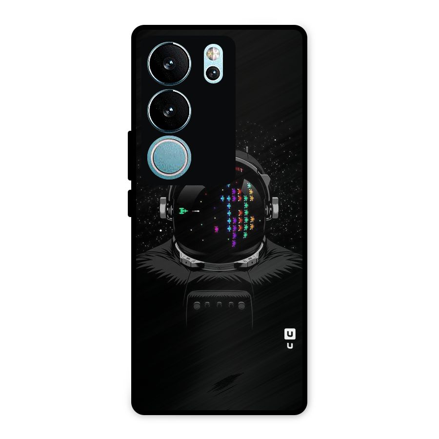 Gamer Head Metal Back Case for Vivo V29 Pro