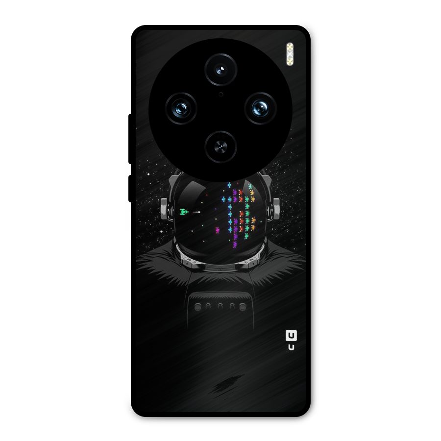 Gamer Head Metal Back Case for Vivo X100 Pro