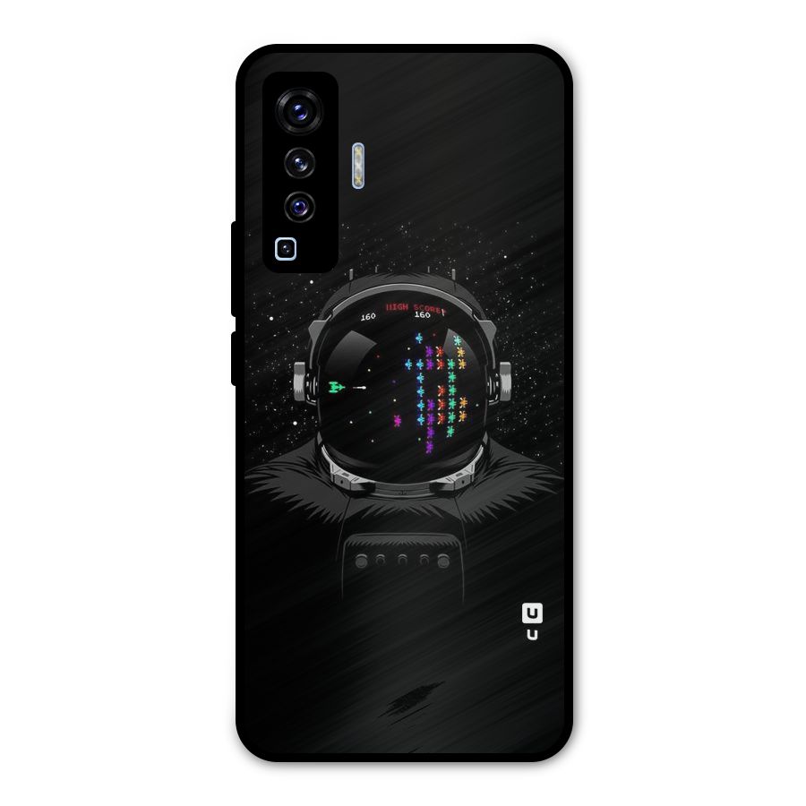 Gamer Head Metal Back Case for Vivo X50