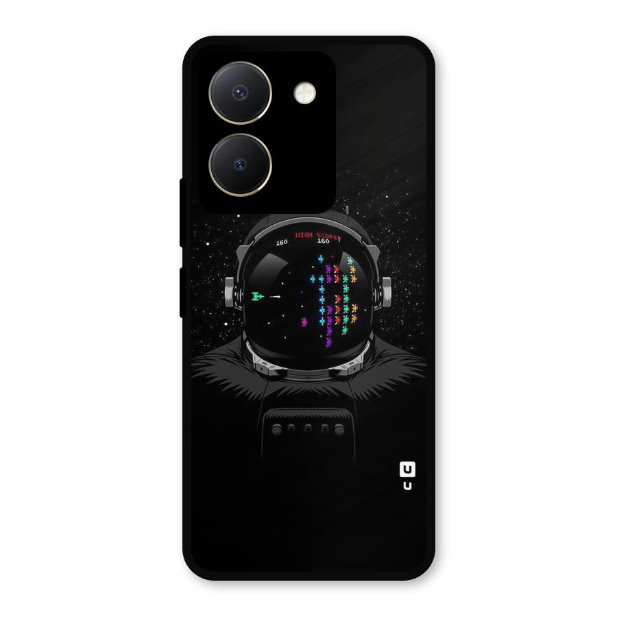 Gamer Head Metal Back Case for Vivo Y36