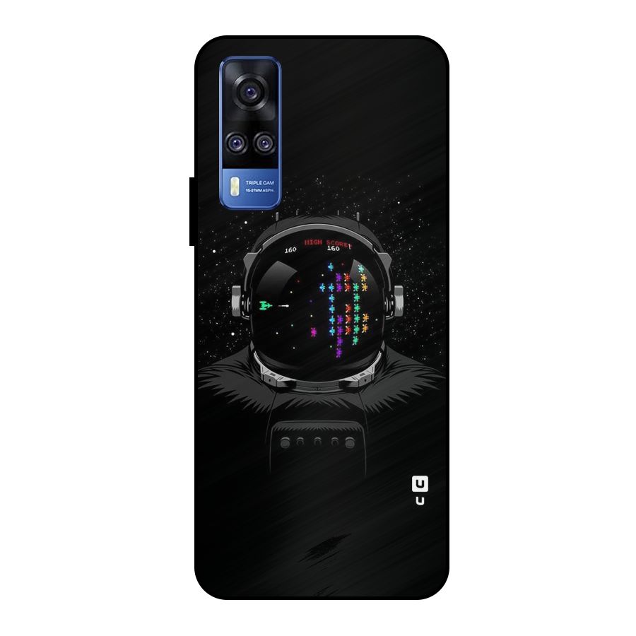 Gamer Head Metal Back Case for Vivo Y51