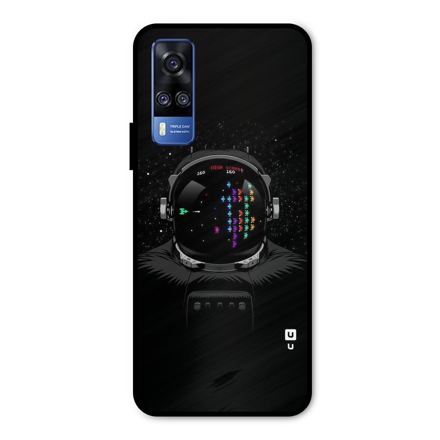 Gamer Head Metal Back Case for Vivo Y51A