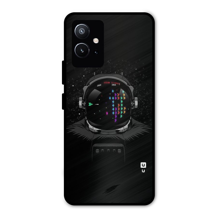 Gamer Head Metal Back Case for Vivo Y75 5G