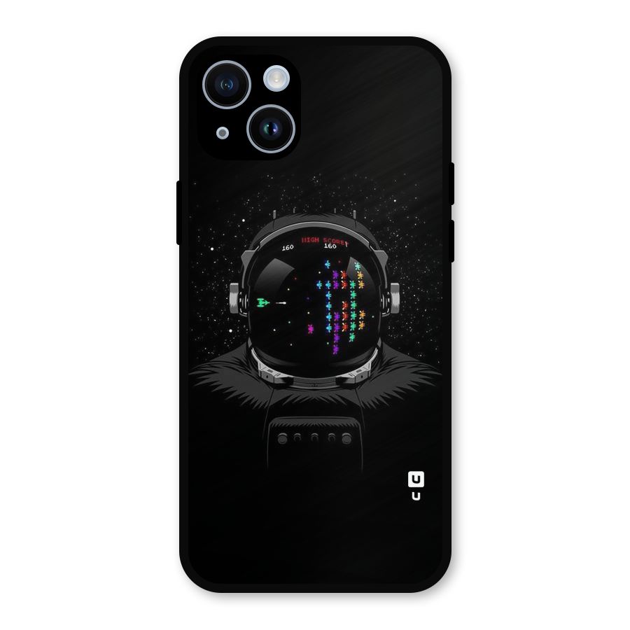 Gamer Head Metal Back Case for iPhone 14