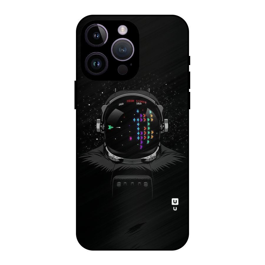 Gamer Head Metal Back Case for iPhone 14 Pro Max