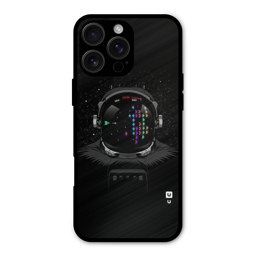 Gamer Head Metal Back Case for iPhone 16 Pro Max