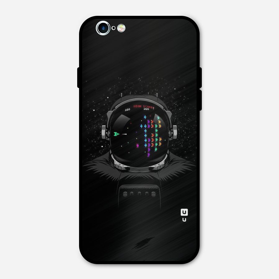 Gamer Head Metal Back Case for iPhone 6 6s