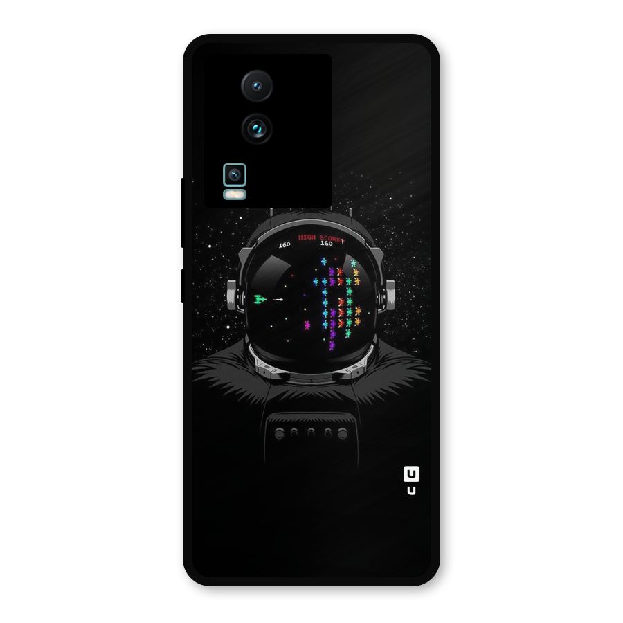 Gamer Head Metal Back Case for iQOO Neo 7