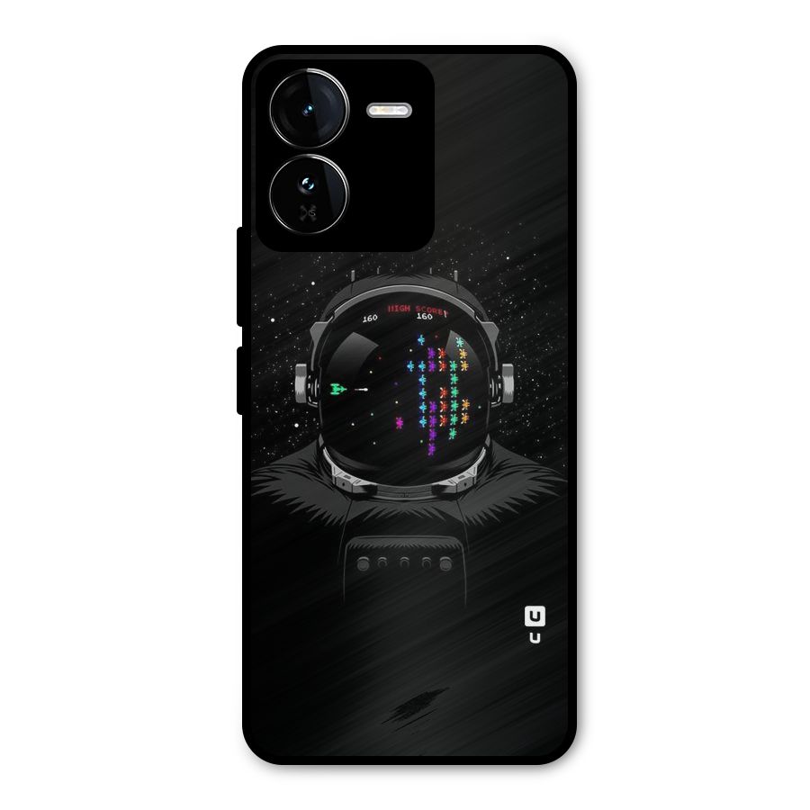 Gamer Head Metal Back Case for iQOO Z9