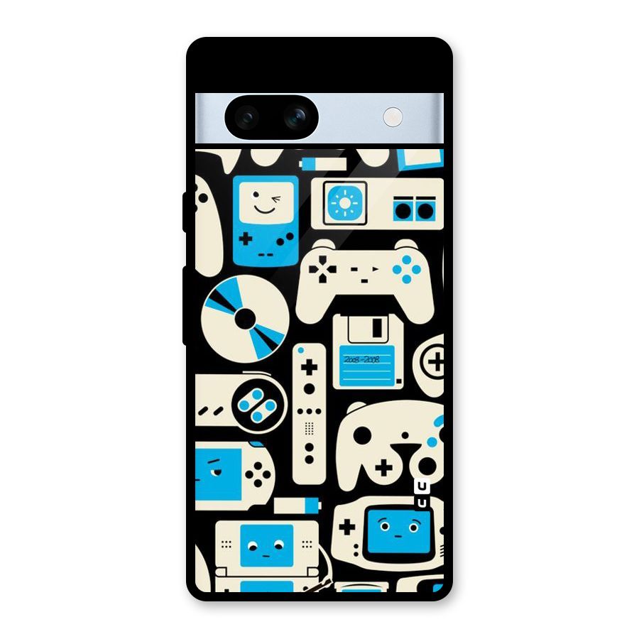 Gamers Glass Back Case for Google Pixel 7a