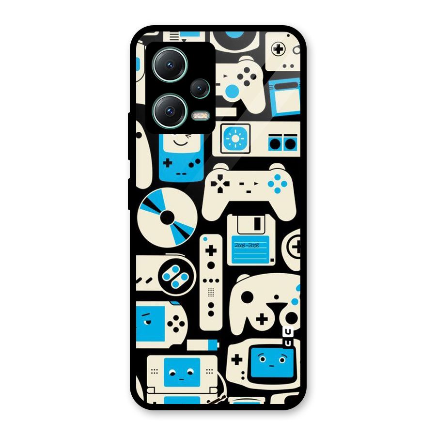 Gamers Glass Back Case for Poco X5
