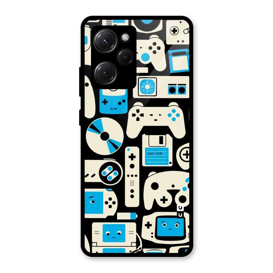 Gamers Glass Back Case for Poco X5 Pro