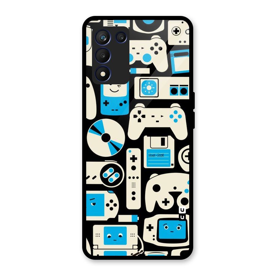 Gamers Glass Back Case for Realme 9 5G Speed
