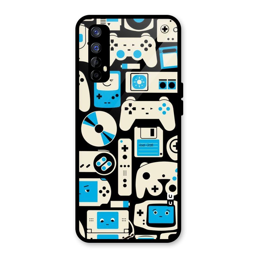 Gamers Glass Back Case for Realme Narzo 20 Pro