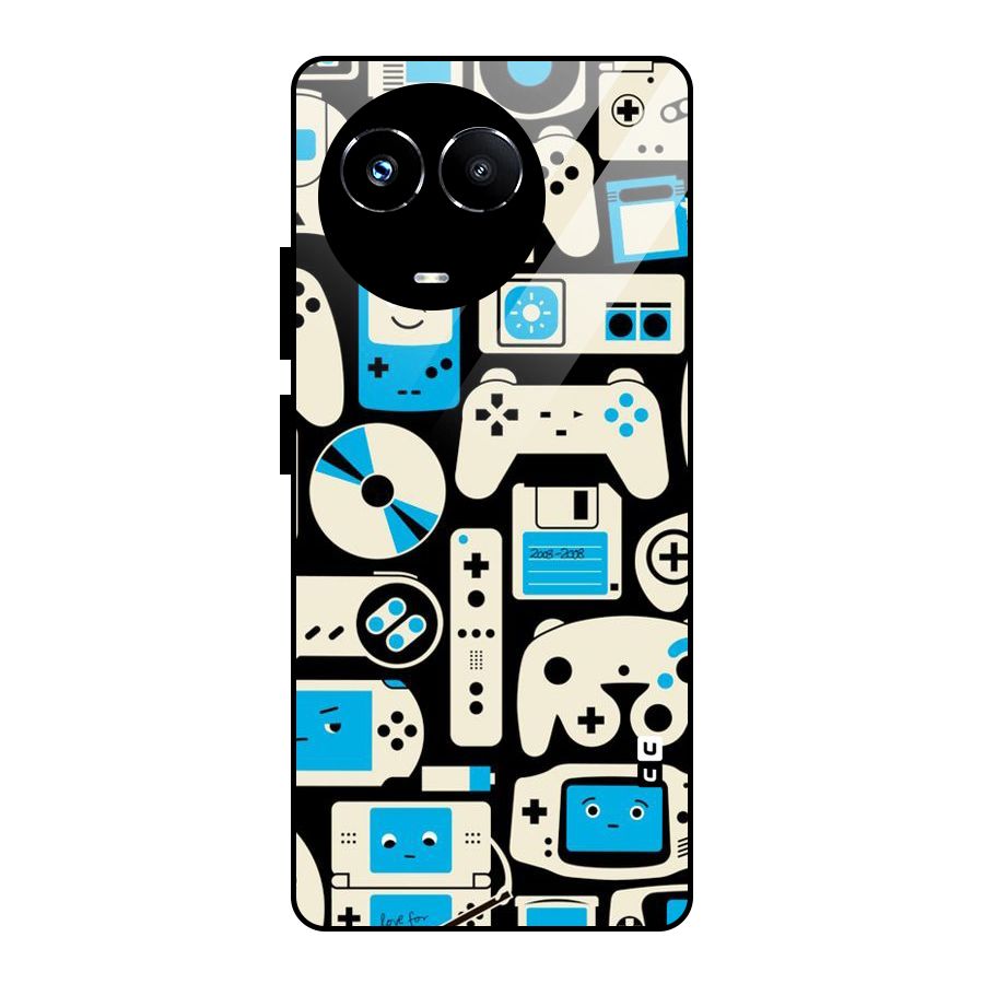 Gamers Glass Back Case for Realme Narzo 60X