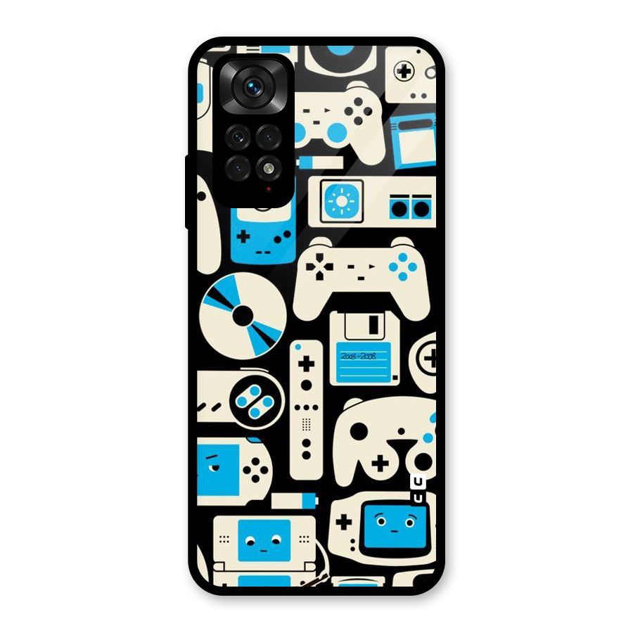 Gamers Glass Back Case for Redmi Note 11S