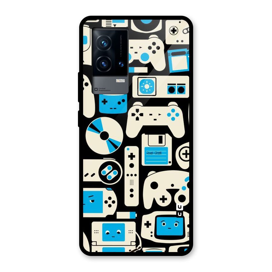 Gamers Glass Back Case for iQOO 9 5G
