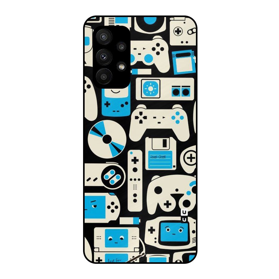 Gamers Metal Back Case for Galaxy A23