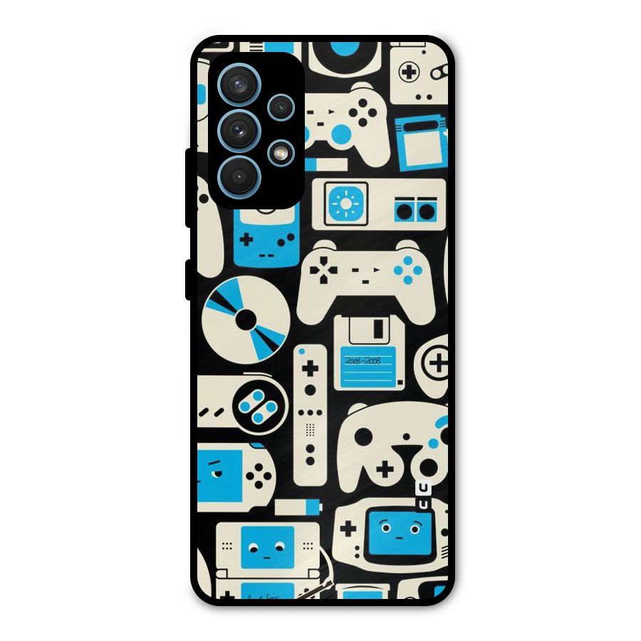 Gamers Metal Back Case for Galaxy A32