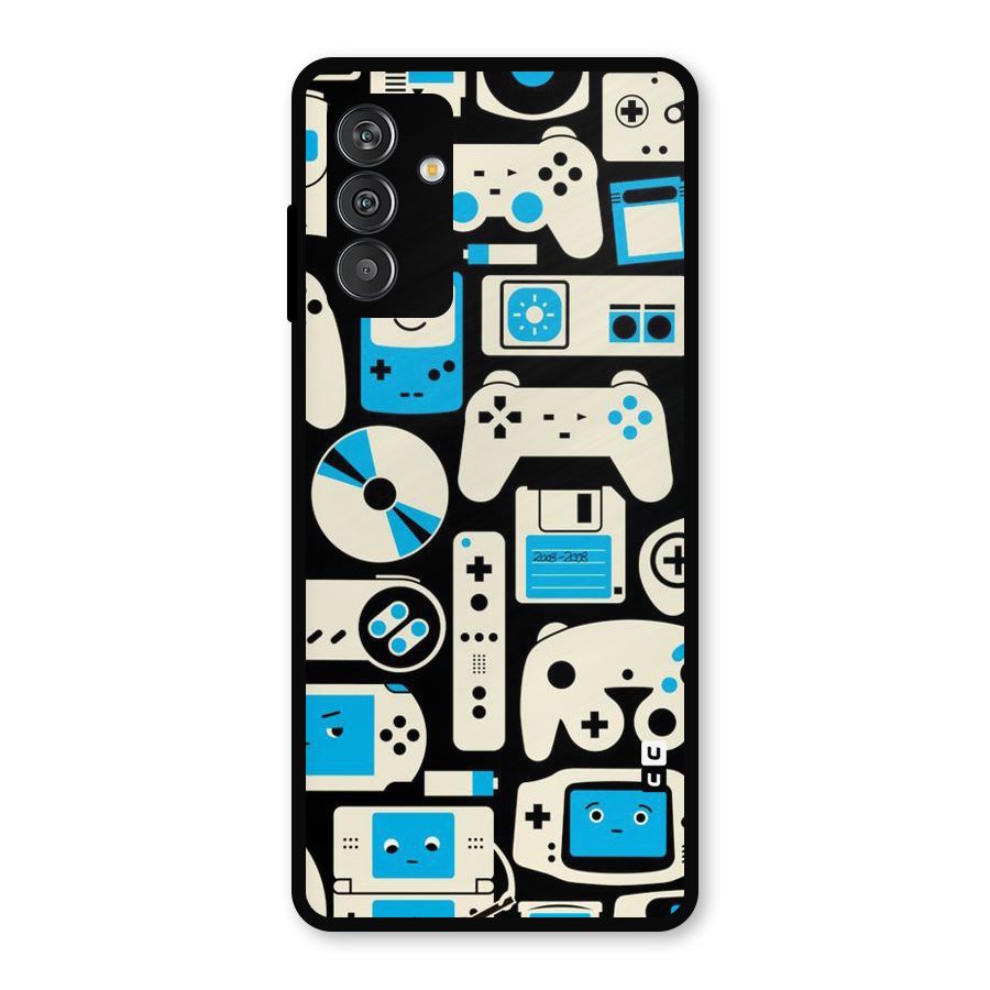 Gamers Metal Back Case for Galaxy F13