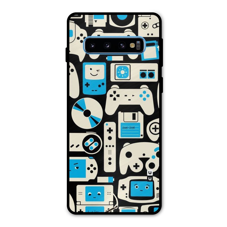 Gamers Metal Back Case for Galaxy S10