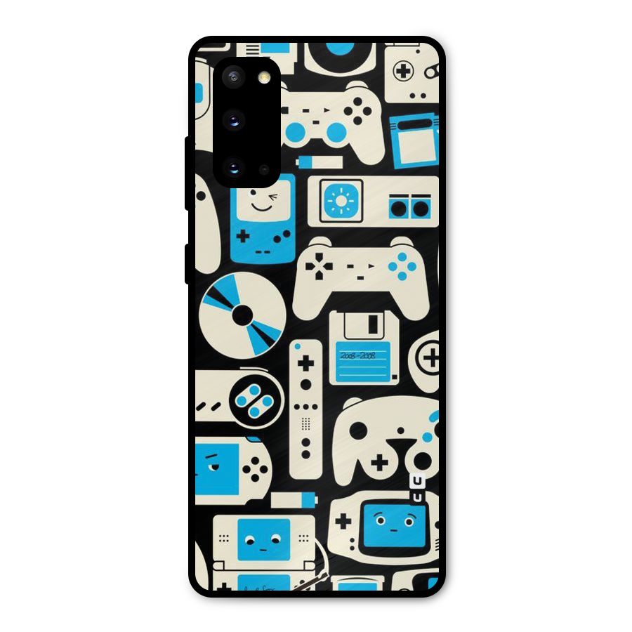 Gamers Metal Back Case for Galaxy S20