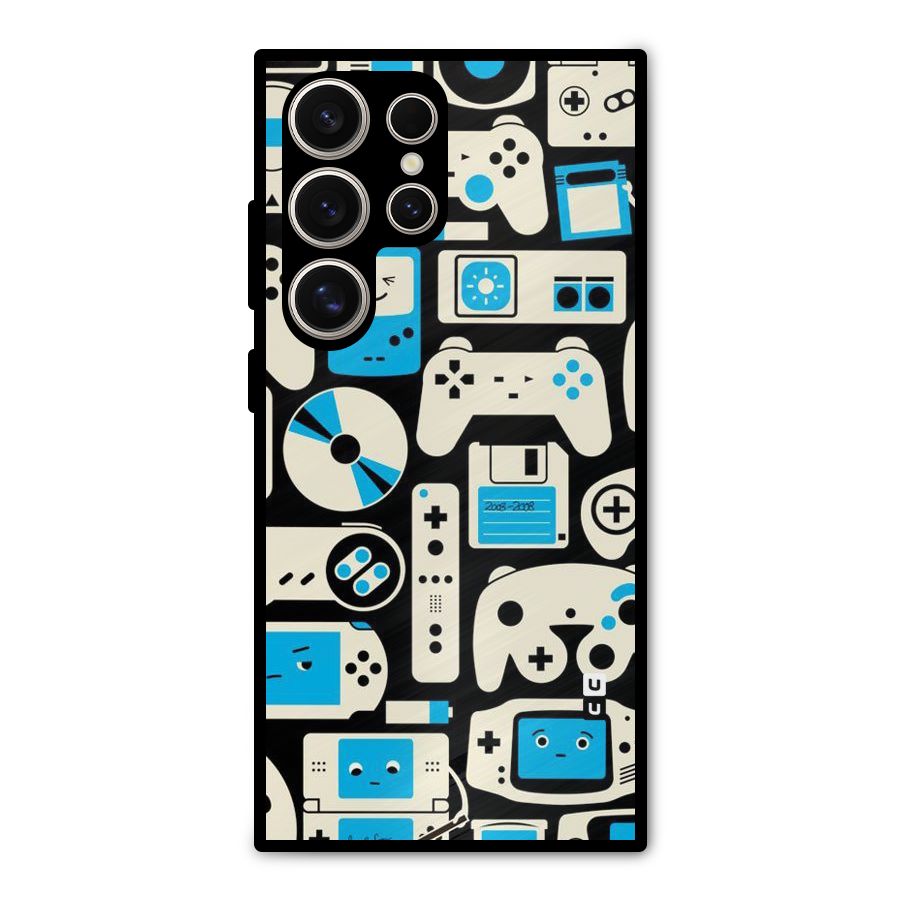 Gamers Metal Back Case for Galaxy S24 Ultra