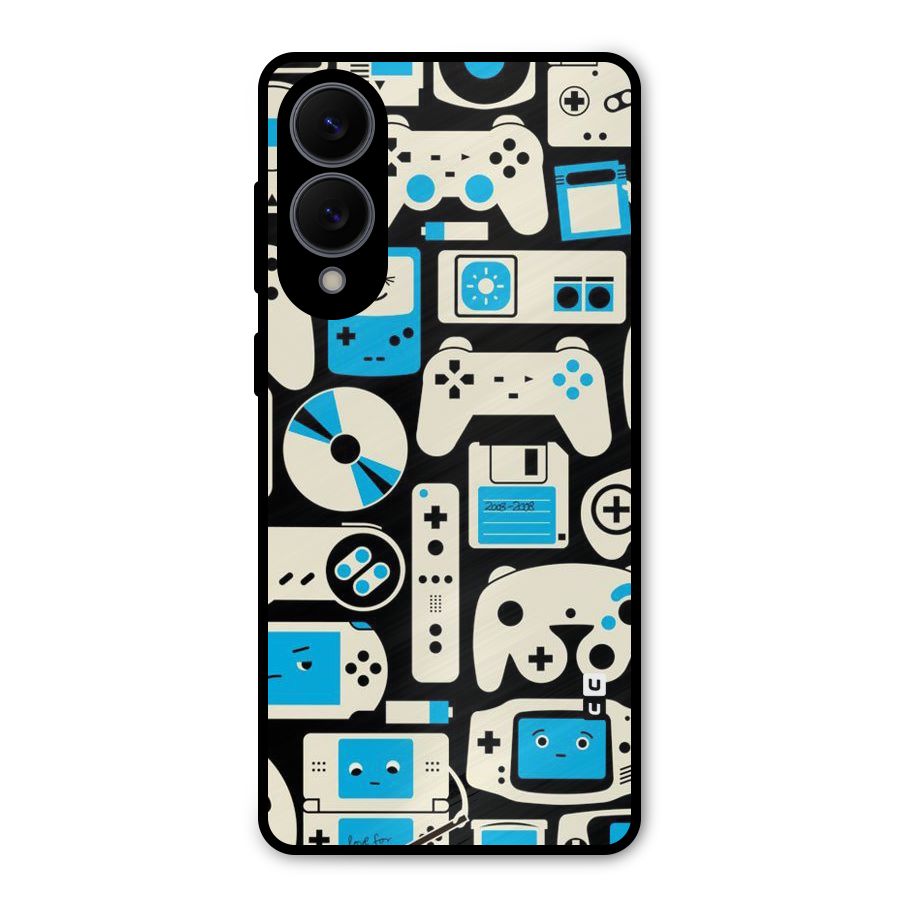 Gamers Metal Back Case for Galaxy S25 Edge