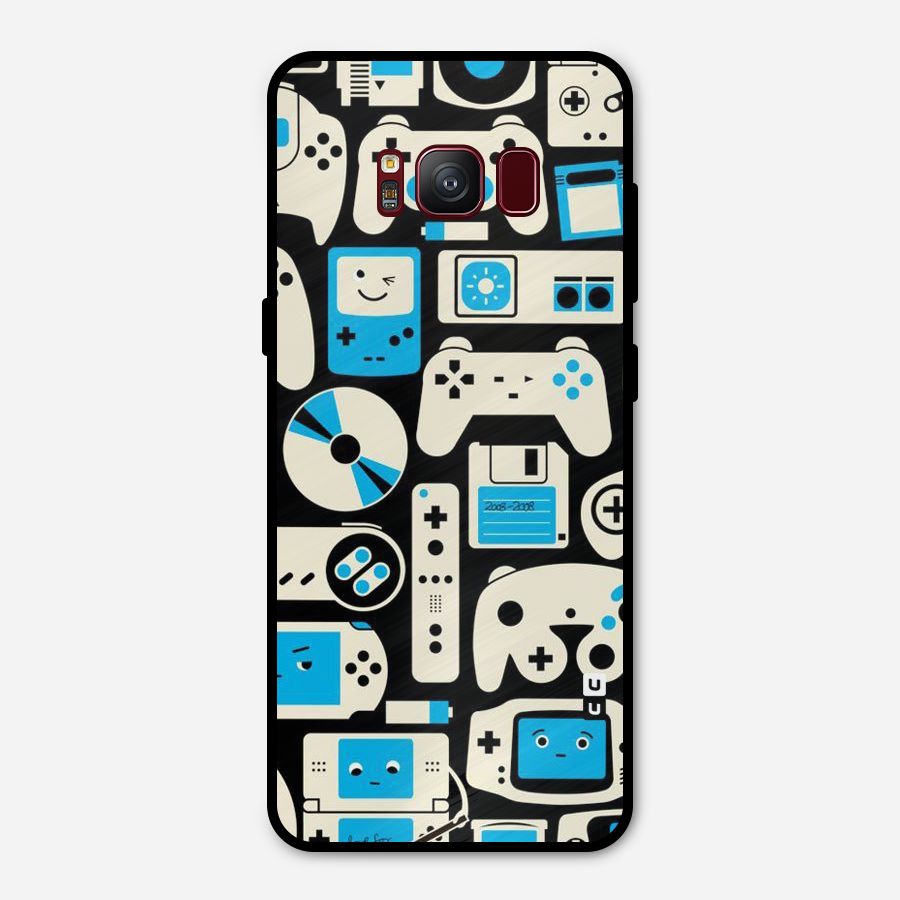 Gamers Metal Back Case for Galaxy S8