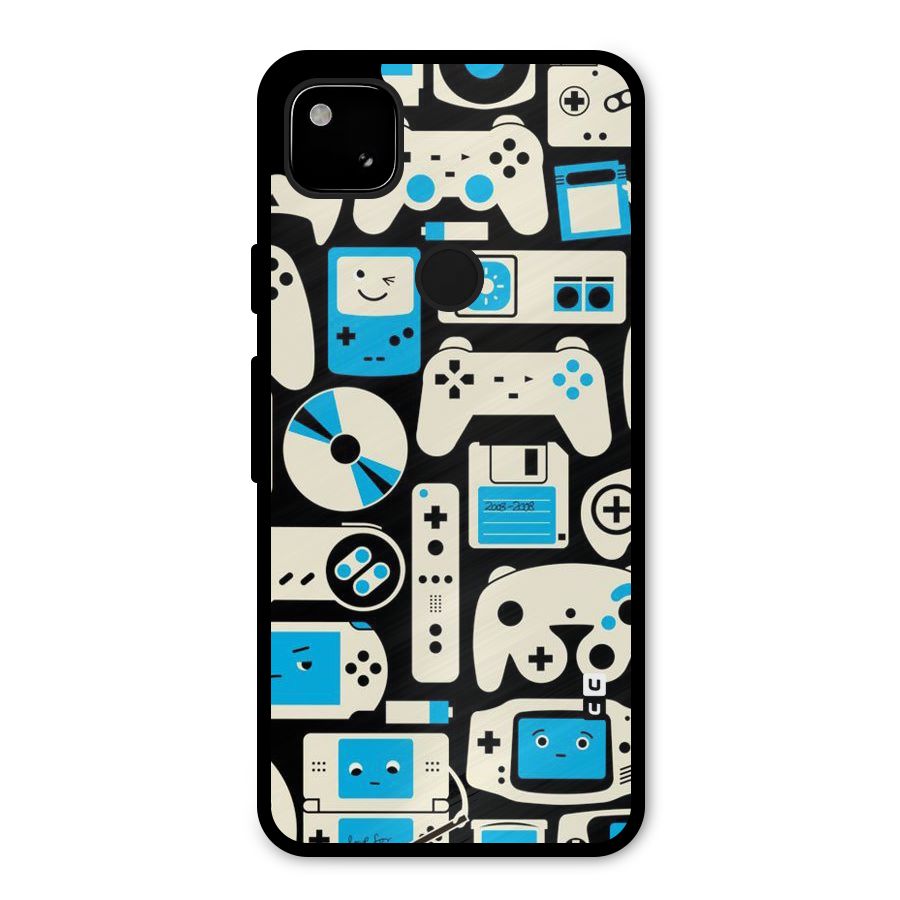 Gamers Metal Back Case for Google Pixel 4a