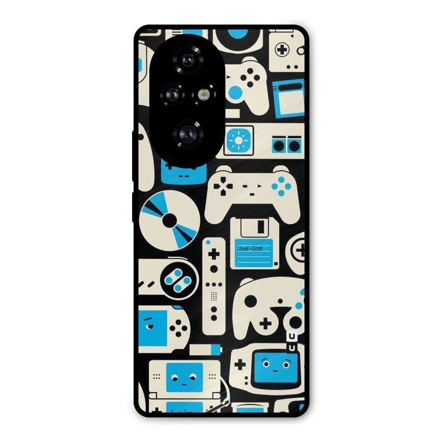 Gamers Metal Back Case for Honor 200 Pro