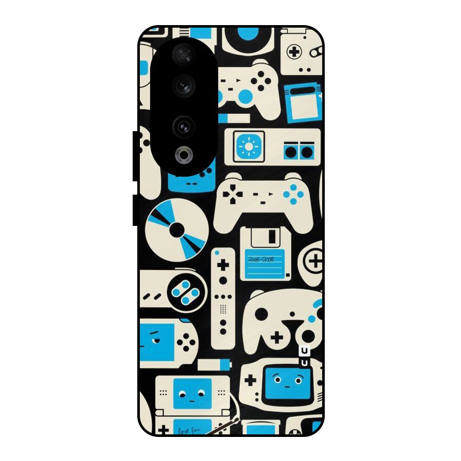 Gamers Metal Back Case for Honor 90