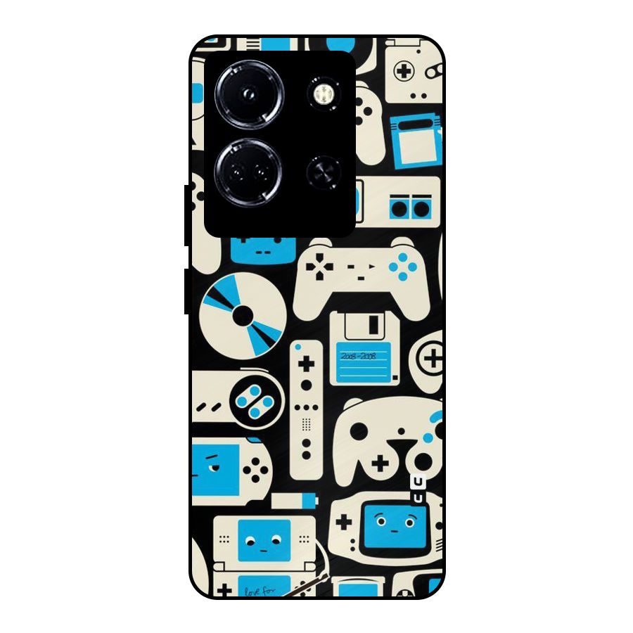 Gamers Metal Back Case for Infinix Note 30 5G