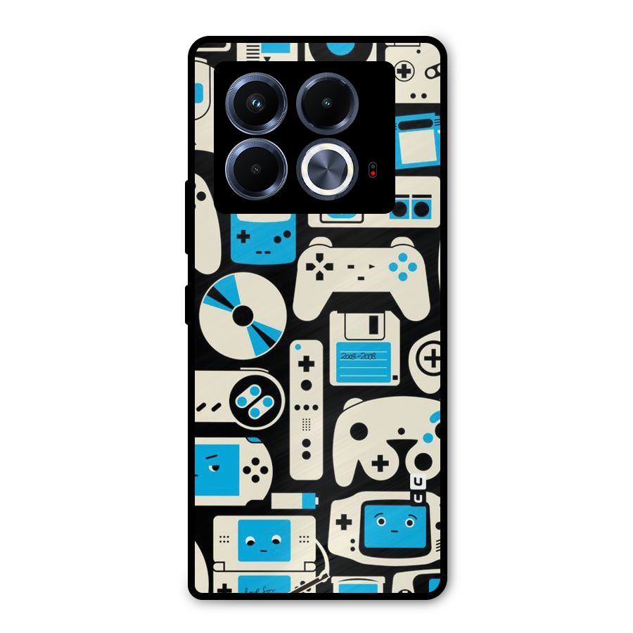 Gamers Metal Back Case for Infinix Note 40 5G