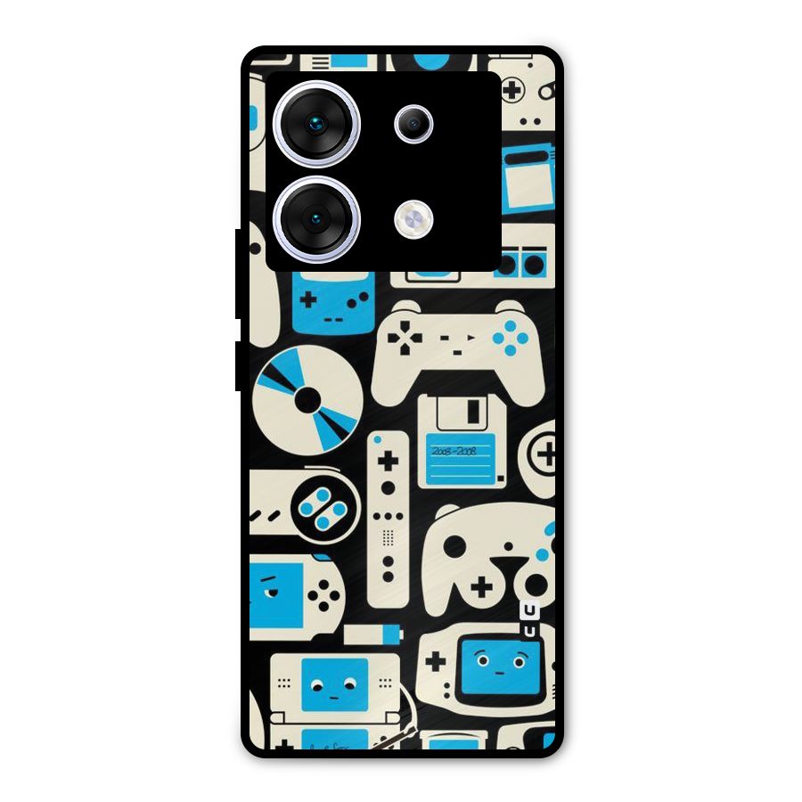 Gamers Metal Back Case for Infinix Zero 30 5G