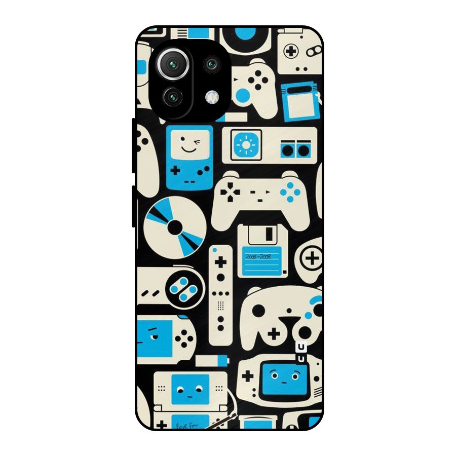 Gamers Metal Back Case for Mi 11 Lite NE 5G