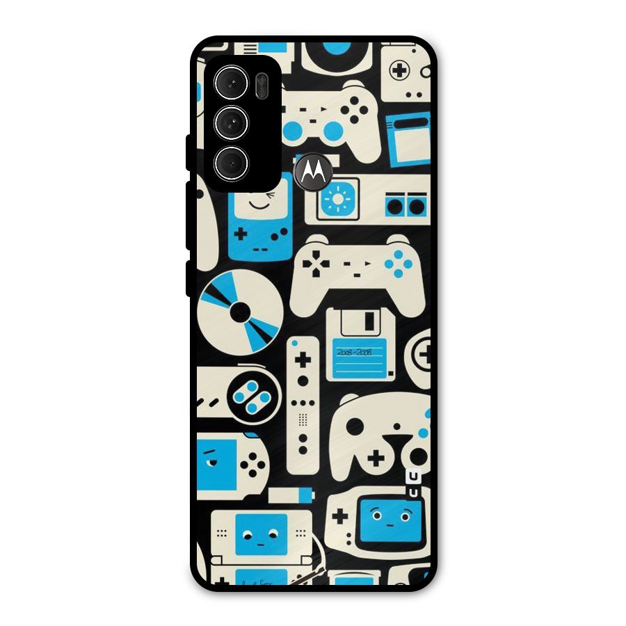 Gamers Metal Back Case for Moto G60