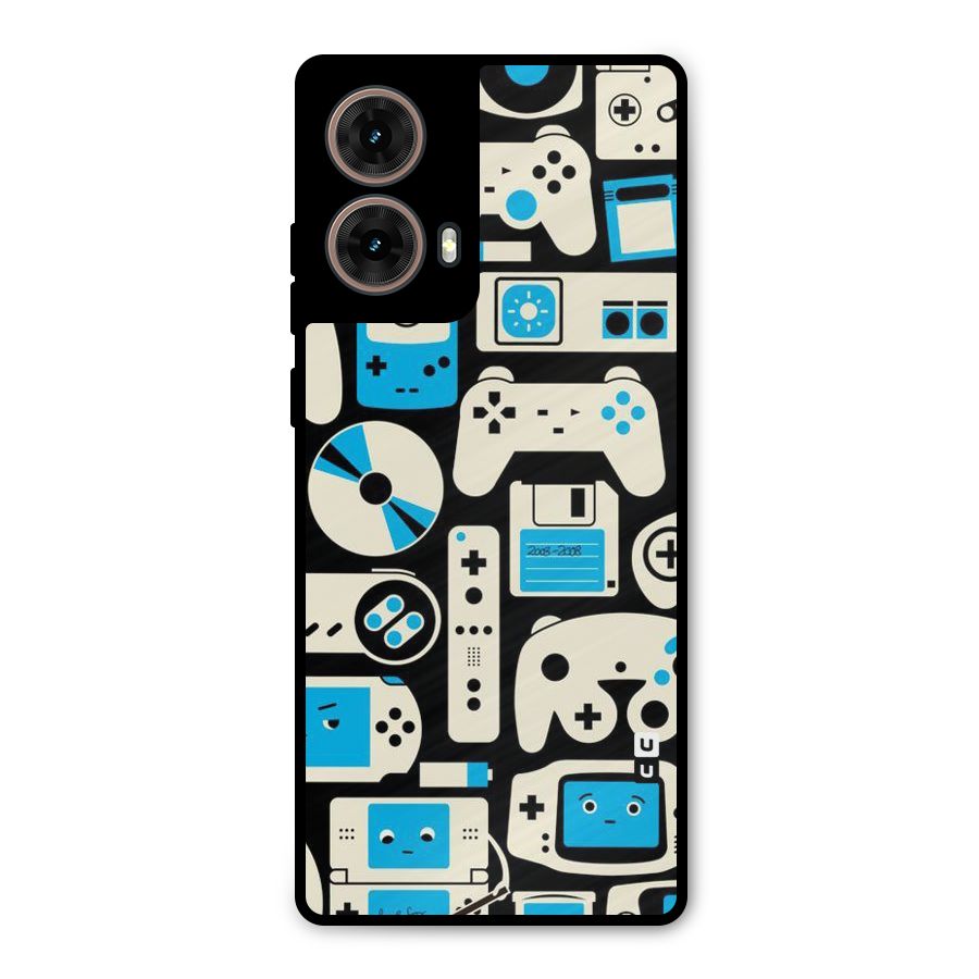 Gamers Metal Back Case for Moto G85