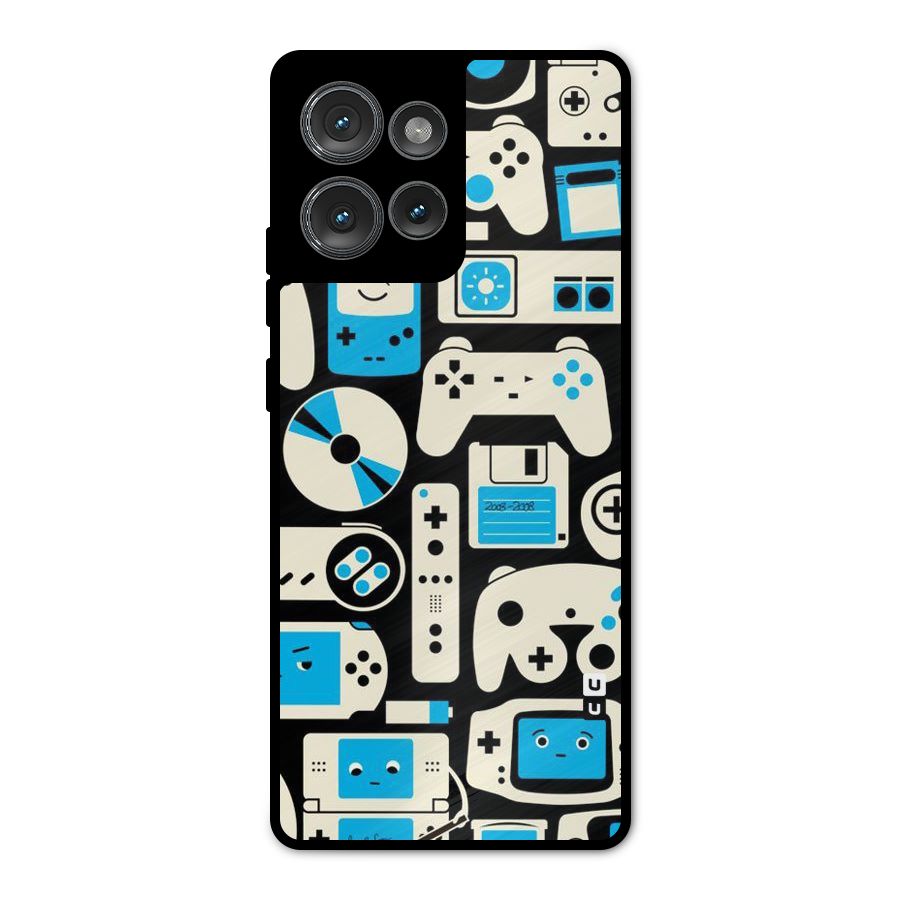 Gamers Metal Back Case for Motorola Edge 50