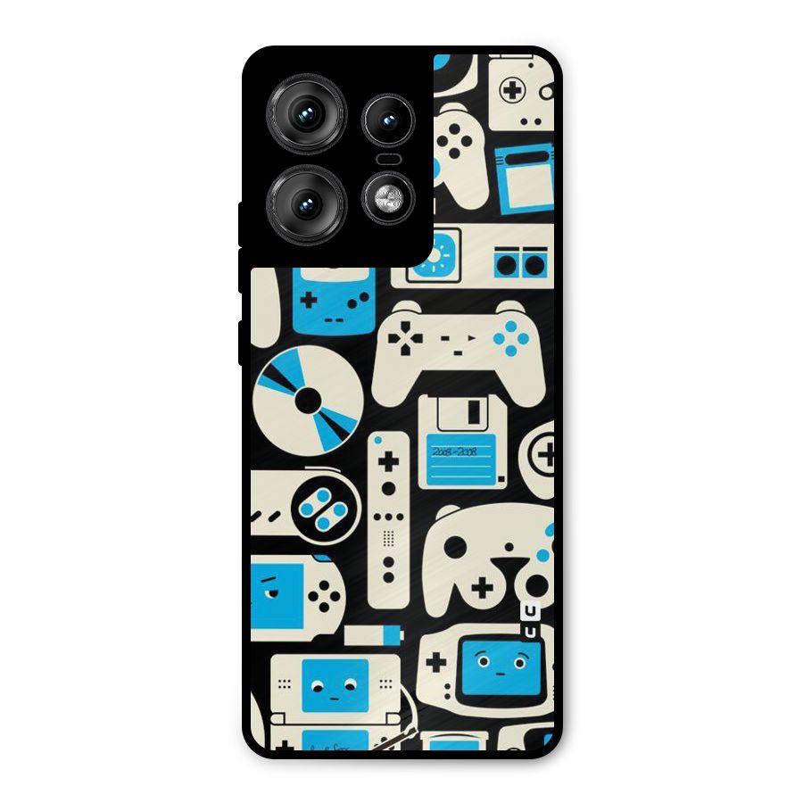 Gamers Metal Back Case for Motorola Edge 50 Pro